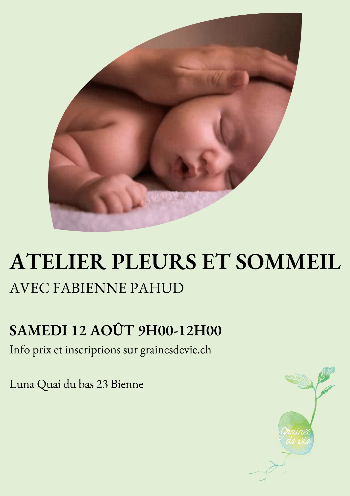 ATELIER PLEURS ET SOMMEIL