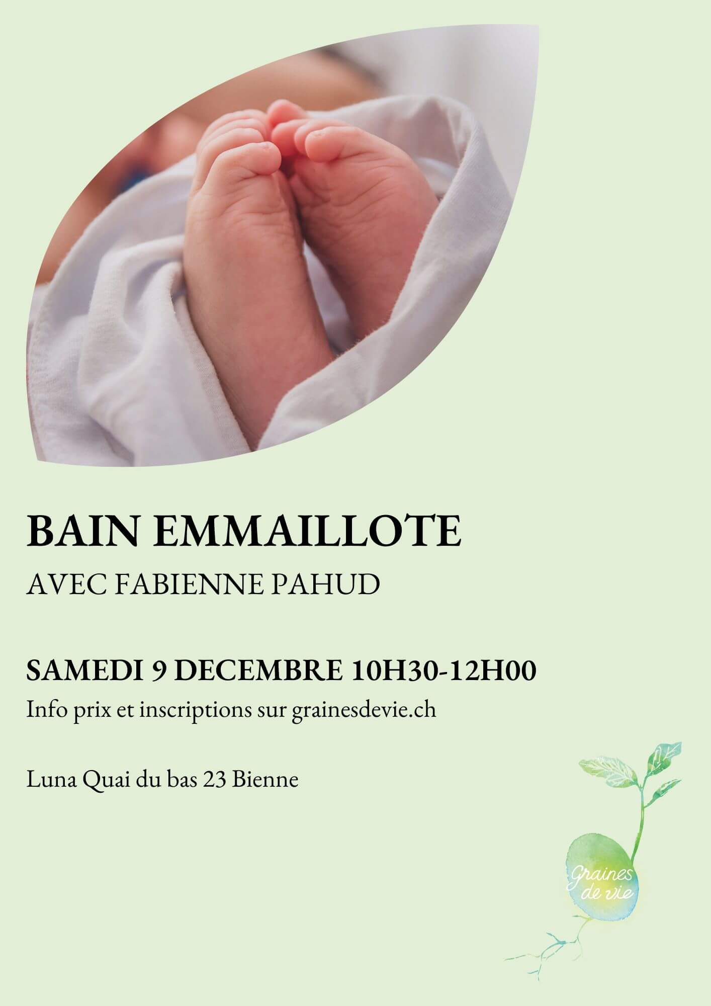 Atelier Bain emmailloté