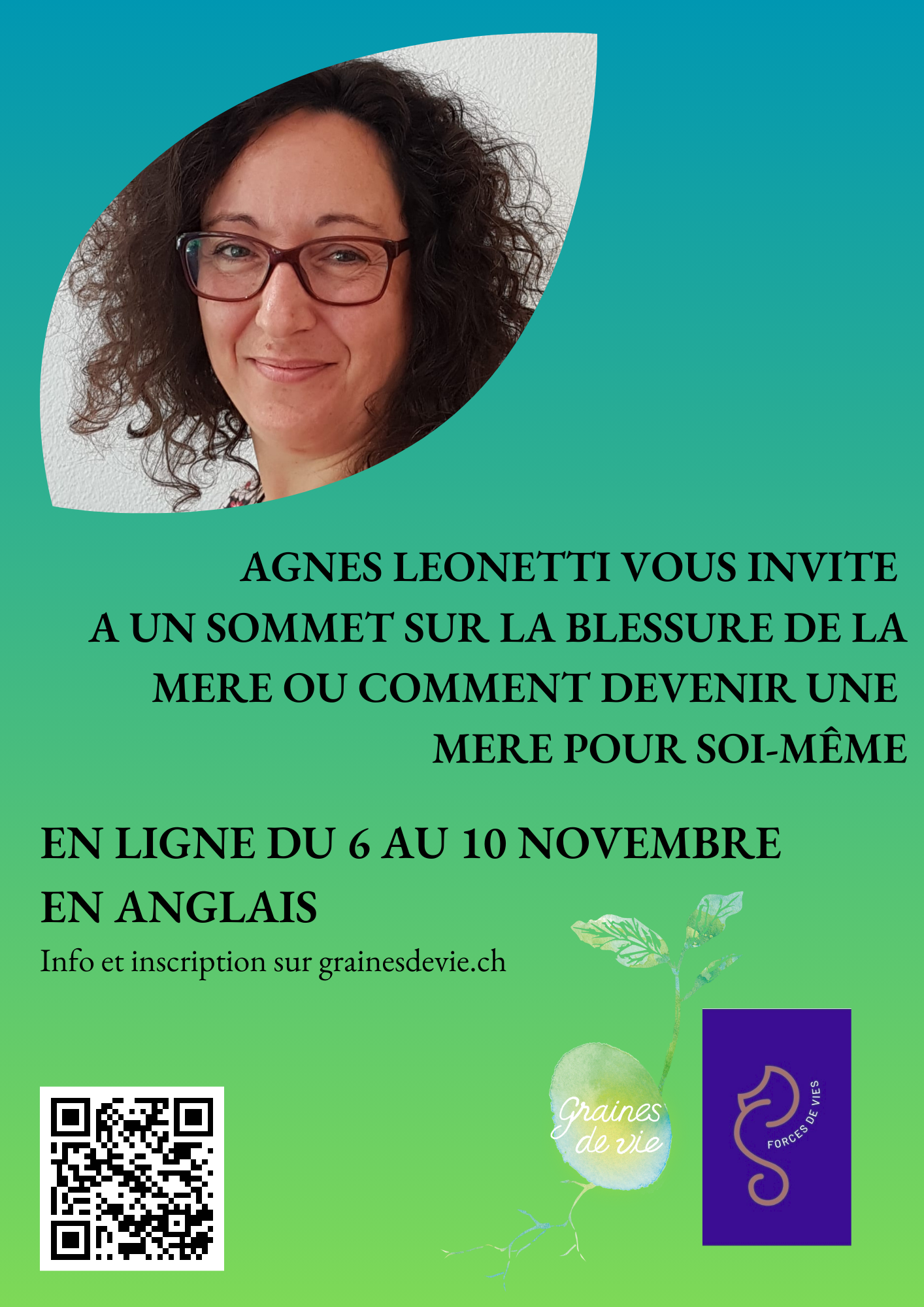 Sommet en ligne sur la blessure de la mère